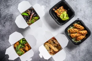take away food spring rolls dumplings gyoza and 2024 12 09 03 05 24 utc